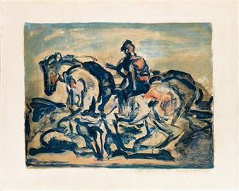 GEORGES ROUAULT La Chevauchée.